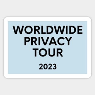 Worldwide Privacy Tour Sticker